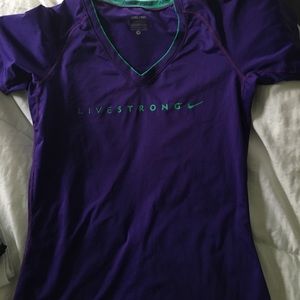 Live strong Nike Pro shirt
